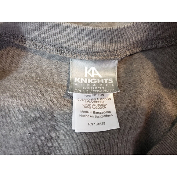 (9) KA Knights North Carolina Tar Heels NCAA Womens Sweatshirt Size L Relaxed - Picture 7 of 8